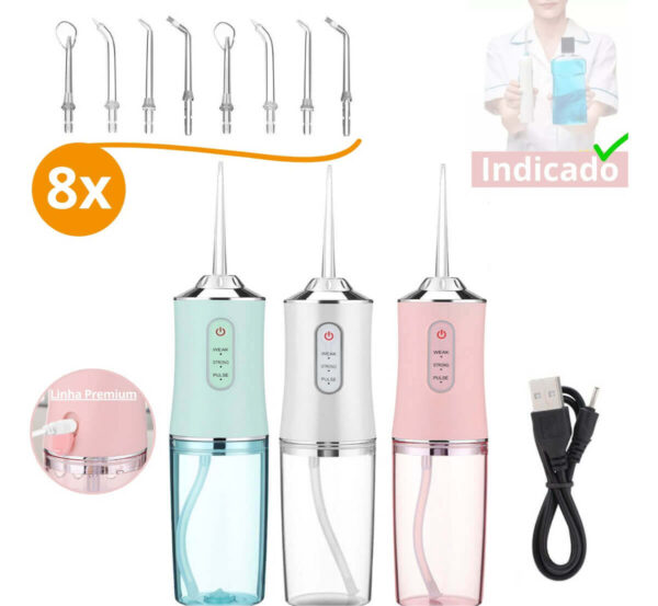 Waterpik Jato D Água Limpador Irrigador Bucal Dentes Gengiva - Imagem 9