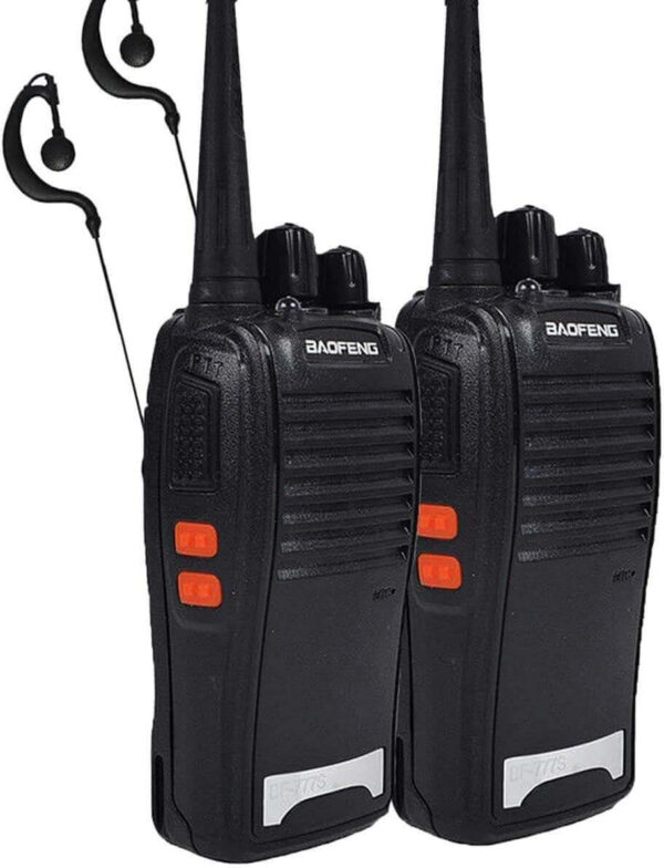 Kit 2 Radio Walk Talk Comunicador 16 Ch 12km Baofeng 777s Ht - Imagem 13