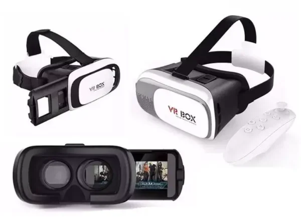 Óculos Vr Box 2.0 Realidade Virtual + Controle Cardboard 3d - Imagem 6
