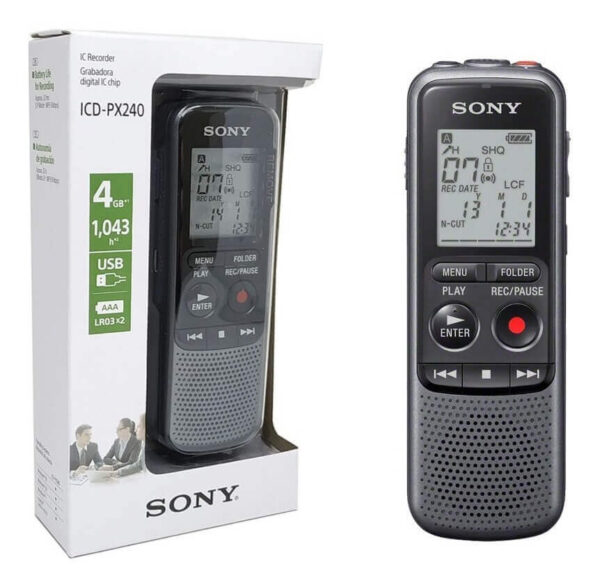Gravador Digital Sony Px240 Áudio Voz 4gb Original Lacrado - Imagem 4