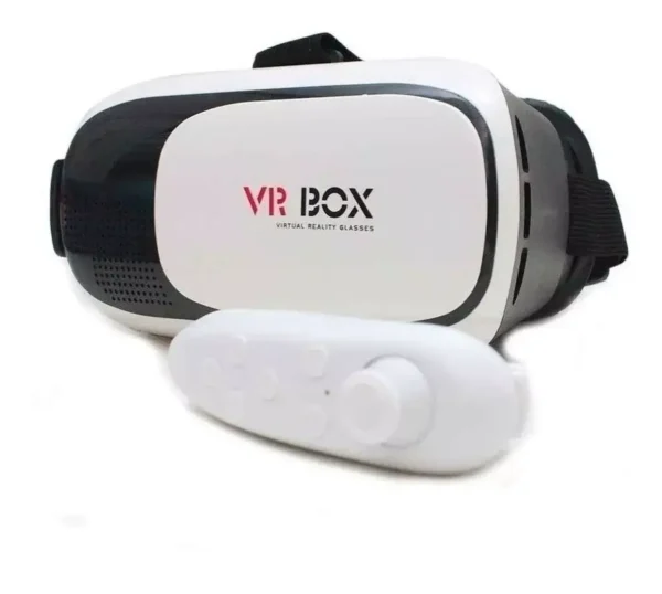 Óculos Vr Box 2.0 Realidade Virtual + Controle Cardboard 3d - Imagem 4