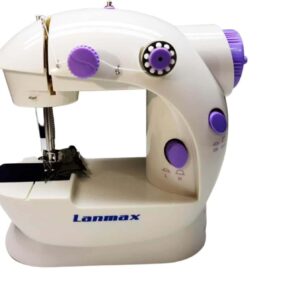 Mini máquina de costura reta CounterTech FH-SM202 portátil branca 110V/220V