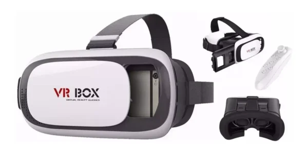 Óculos Vr Box 2.0 Realidade Virtual + Controle Cardboard 3d - Imagem 9