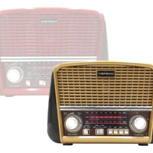 RÁDIO RETRÔ BLUETOOTH/FM/MICRO SD