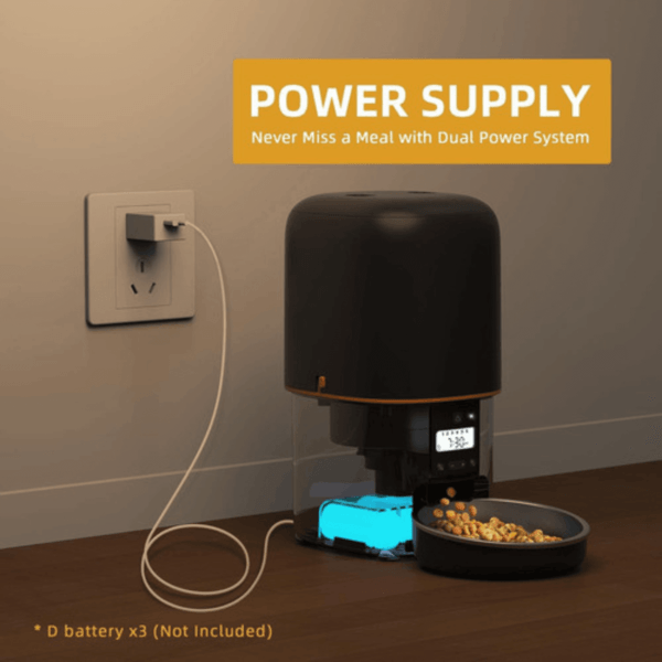 Alimentador Programável Comedouro Automático Cães Gatos Pet - Imagem 8