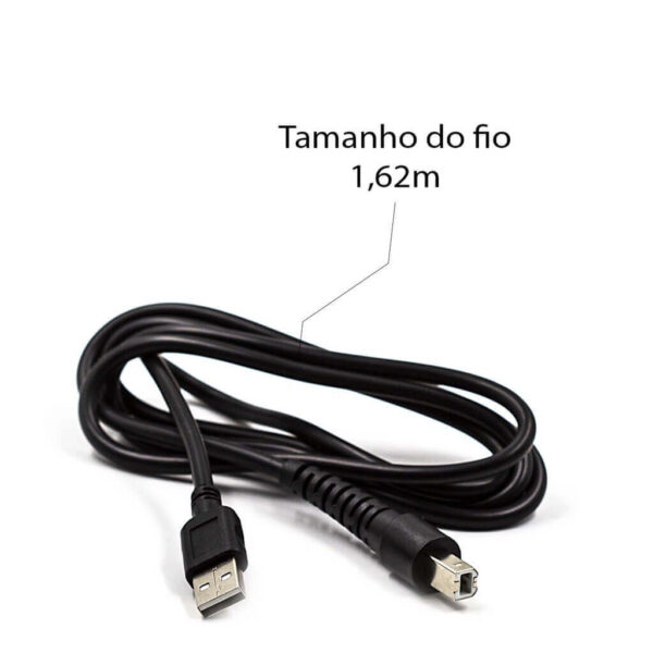 Leitor Código De Barra Sem Fio De Mão Pdv Produtos Ean 1100 - Imagem 3
