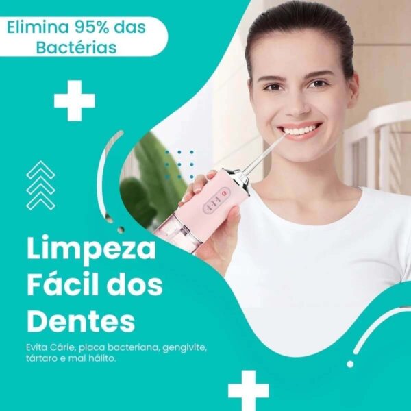Waterpik Jato D Água Limpador Irrigador Bucal Dentes Gengiva - Imagem 7