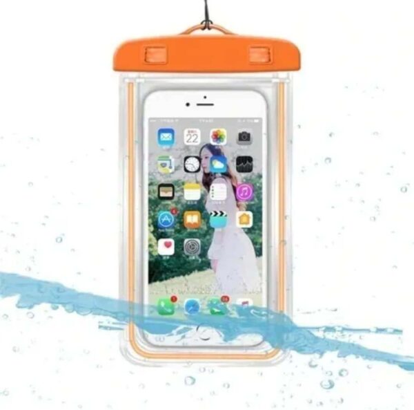 Bolsa Case Prova Dágua Celular Universal Impermeável Oferta - Imagem 4