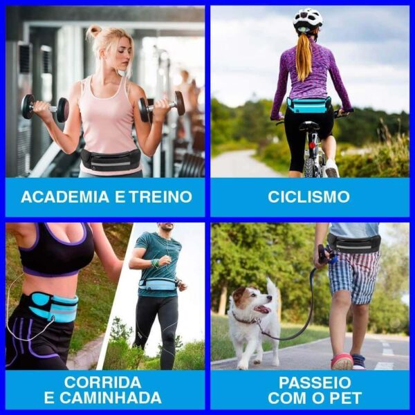 Pochete Ultra Slim Impermeável Celular Esportiva Corrida Tp - Imagem 2