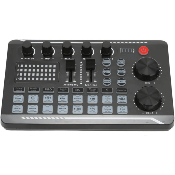 Mixer De Áudio Externo Live Sound Card Celular Tablet E Pc - Imagem 3