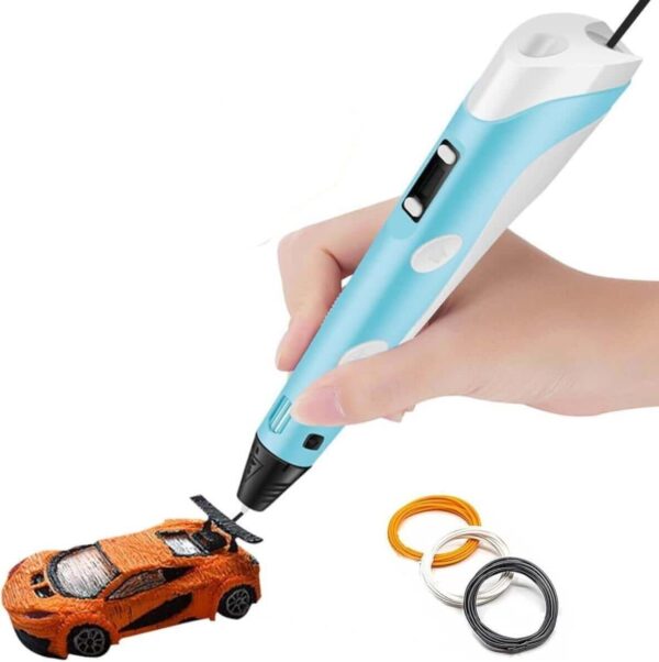 Caneta 3d Impressora Profissional 12v Com Filamentos + Fonte - Imagem 11