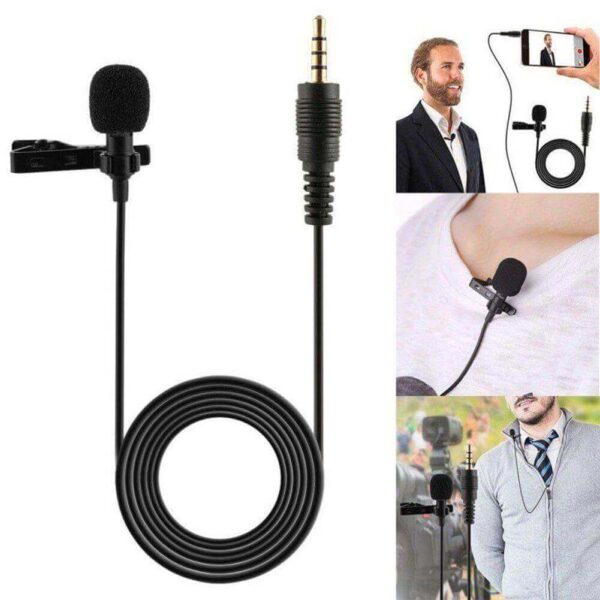 Microfone De Lapela Para Celular Profissional Lavalier P2 - Imagem 3