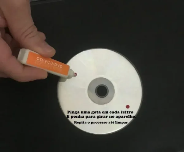 Kit Limpa Lente Cleaner Limpeza Dvd/cd/blu-ray/game - Imagem 4