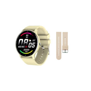 Smartwatch Peje ZW02 Pro A Prova D'água Ameled Pulseira Extra