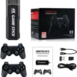 Game Stick 4K Retro Gd10 35.000 Jogos 2 Controles Sem Fio Original